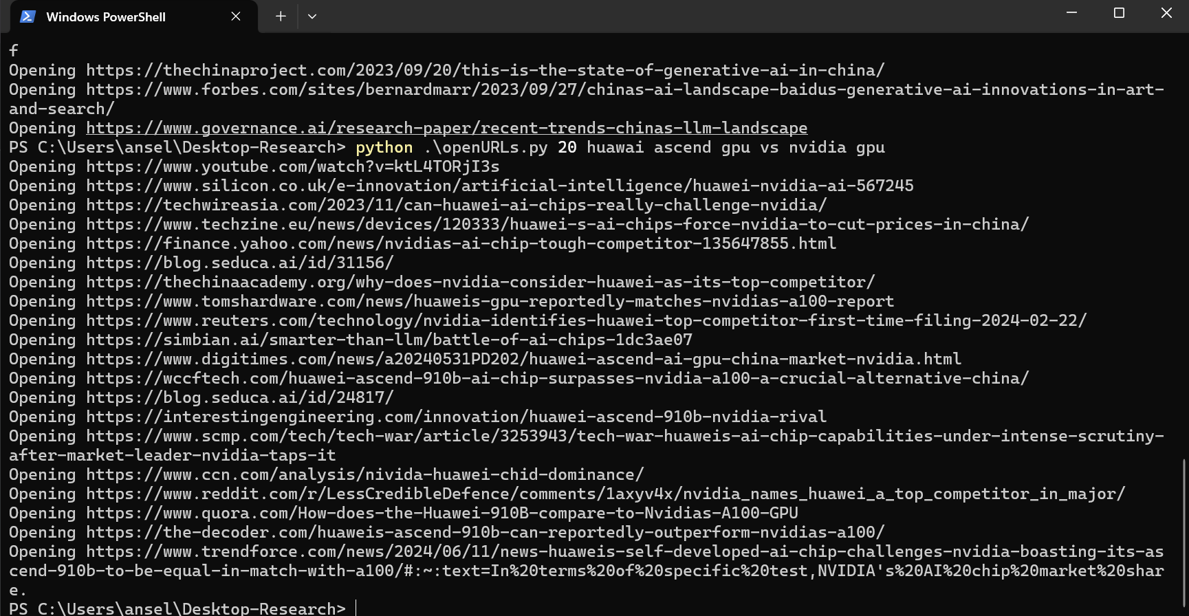 python scraper